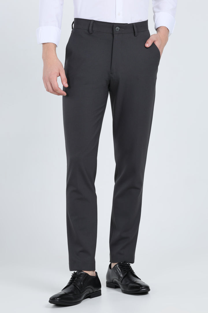 Ebon Black Formal Pants - IVYN