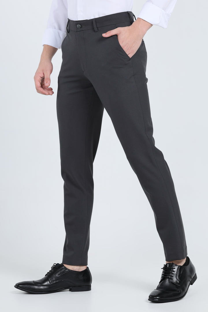 Ebon Black Formal Pants - IVYN