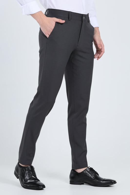 Ebon Black Formal Pants - IVYN