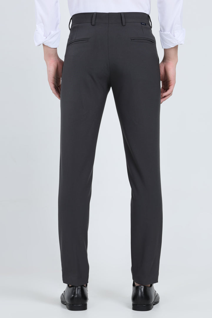 Ebon Black Formal Pants - IVYN