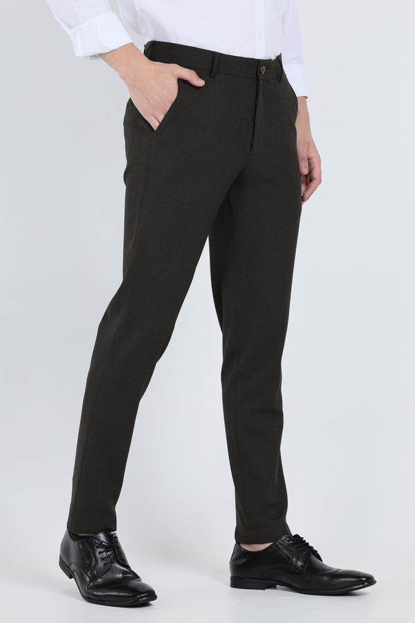 UrbaneChic Brown Formal Pants - IVYN