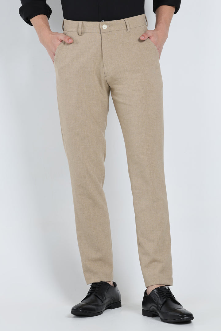 UrbaneChic Sabale Beige Pants - IVYN