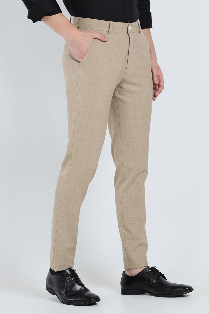 UrbaneChic Sabale Beige Pants - IVYN