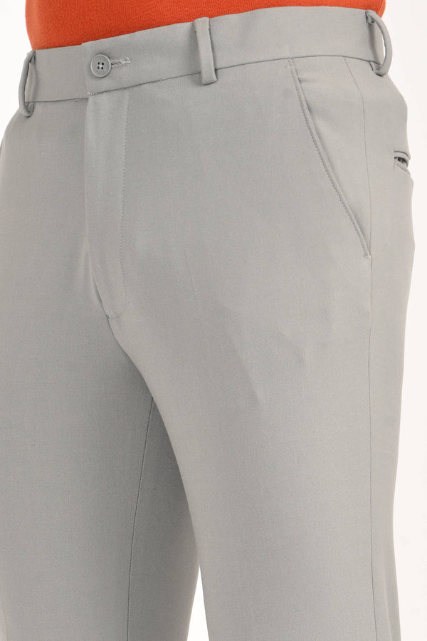 Ankle-Fit Stretch Trouser - Elegant Ash Grey (image 6)