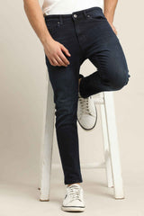 Ankle Fit Jeans – Dark Blue