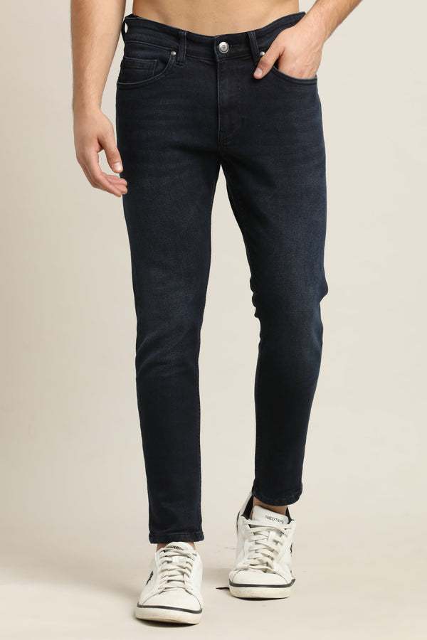 Ankle Fit Jeans - Deep Indigo (image 5)