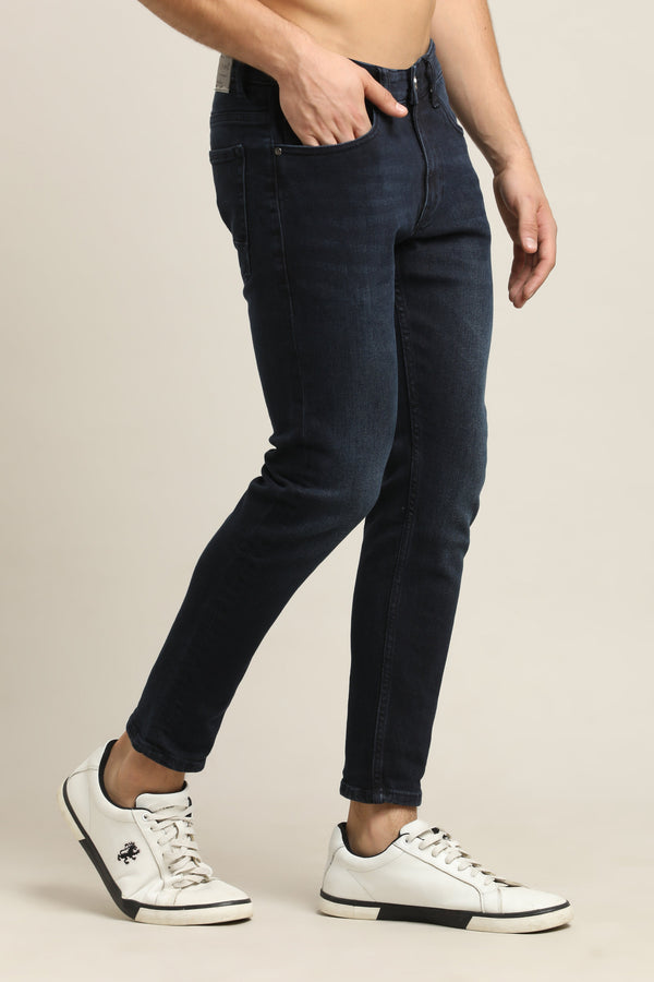 Ankle Fit Jeans - Deep Indigo (image 6)