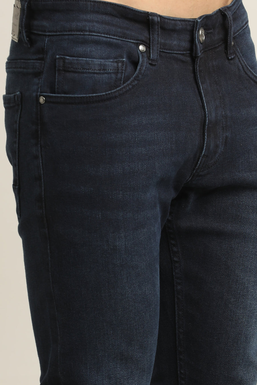 IVYN Ankle Fit Jeans in Dark Blue