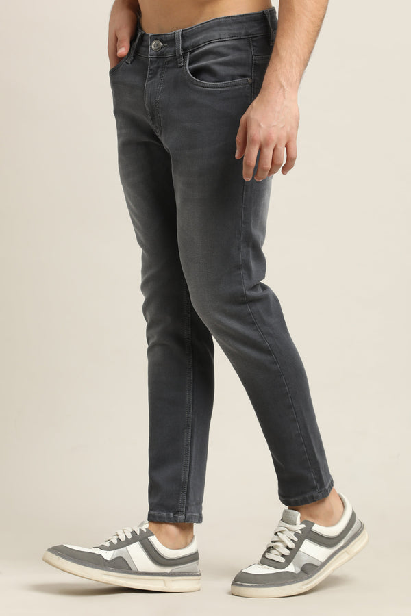Ankle Fit Jeans - Charcoal Grey alternate view
