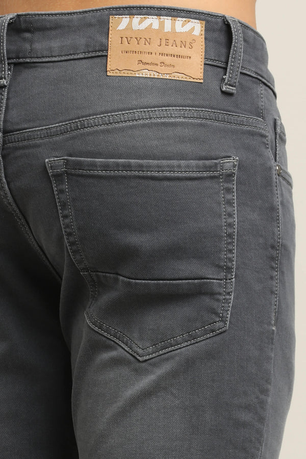 Ankle Fit Jeans - Charcoal Grey (image 2)