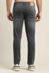 Ankle Fit Jeans – Dark Grey