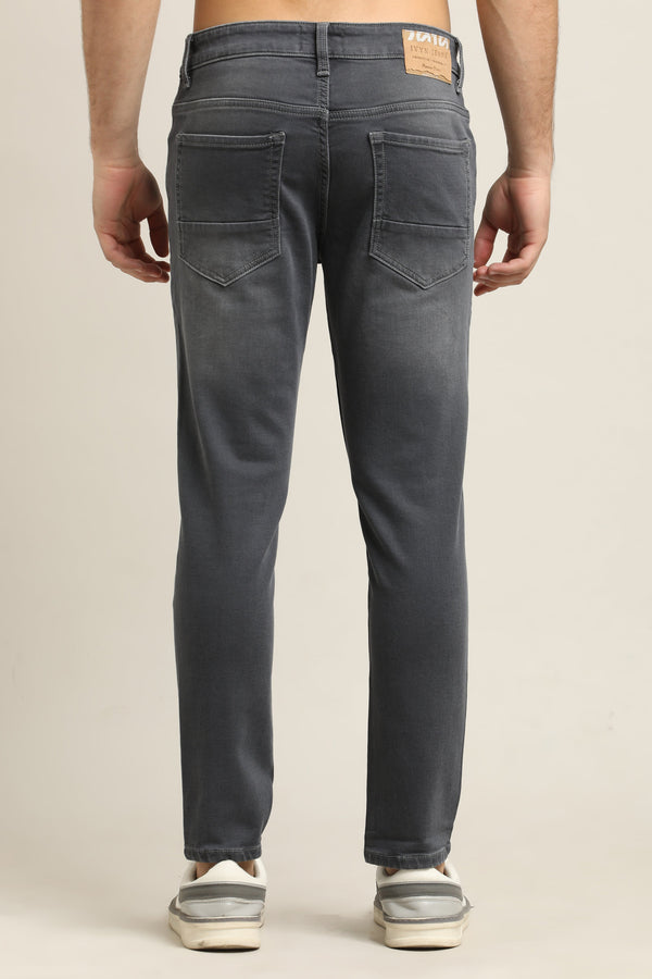 Ankle Fit Jeans - Charcoal Grey (image 1)