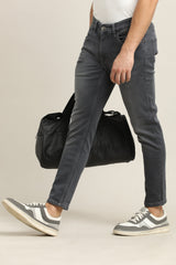 IVYN Ankle Fit Jeans in Dark Grey
