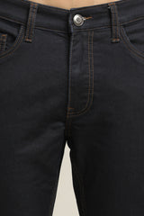 IVYN Ankle Fit Jeans back view in Dark Navy Blue