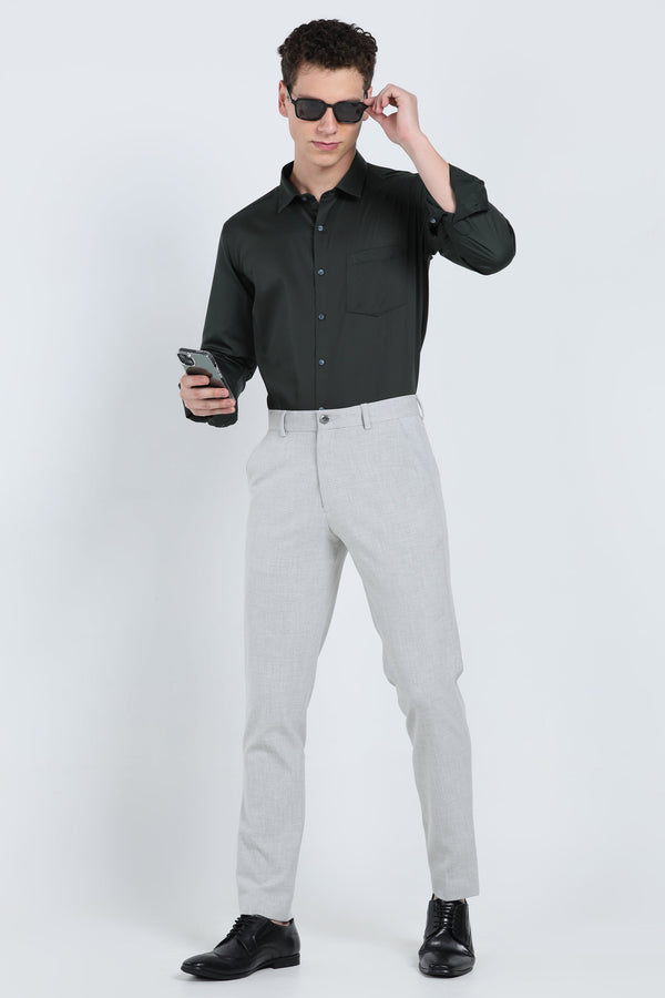 Classic Pristine Jet Black Shirt — alternate view