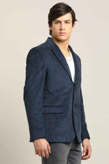 Men's Corduroy Blazer – Blue