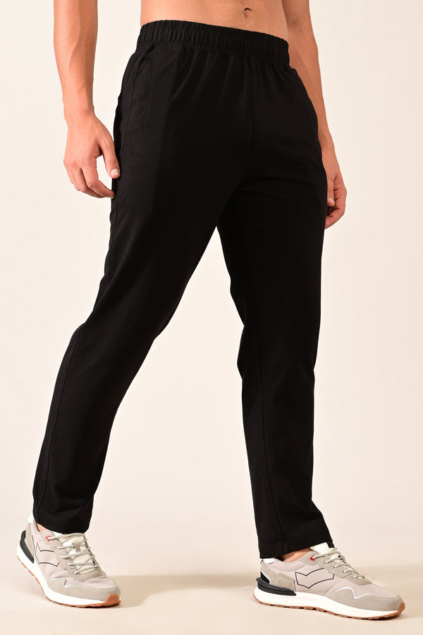 IVYN 4-Way Stretch Cotton Track Pants - Jet Black (image 6)