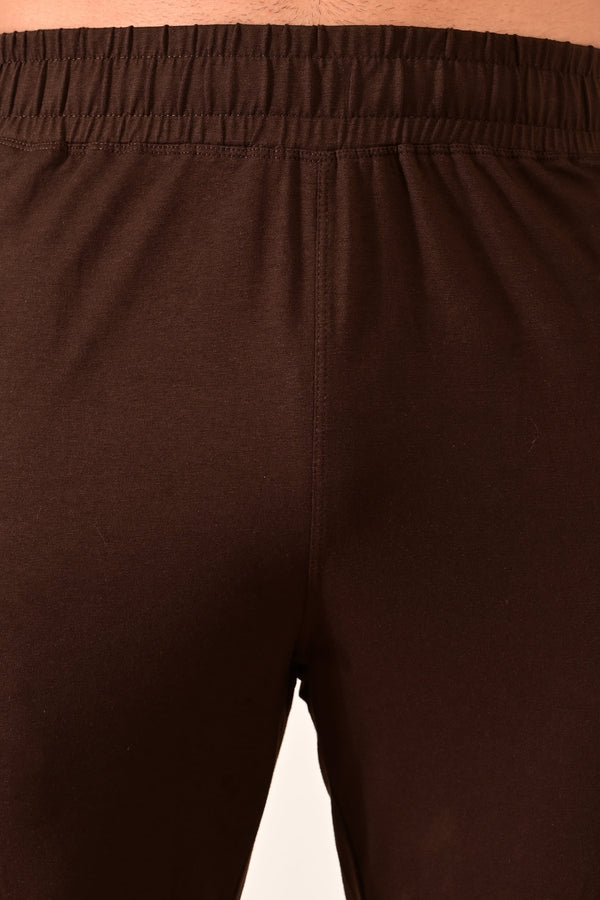 IVYN 4-Way Stretch Cotton Track Pants - Espresso Brown (image 6)