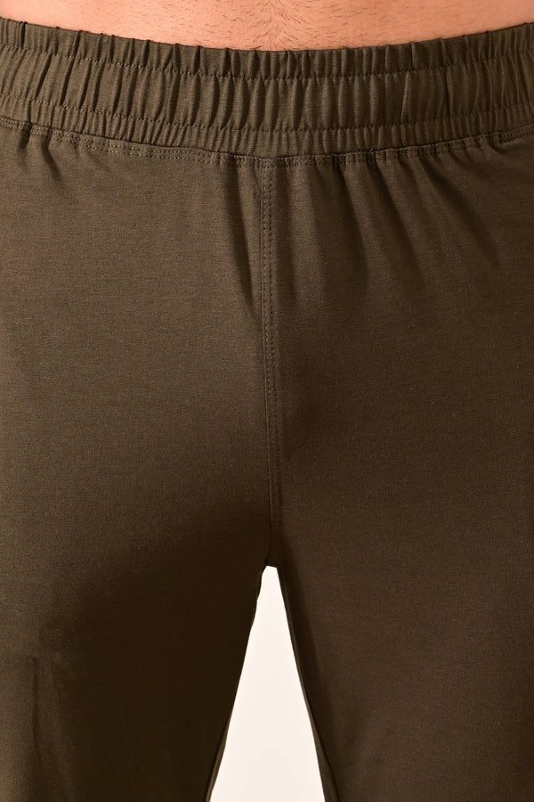 IVYN 4-Way Stretch Cotton Track Pants - Olive Green (image 6)