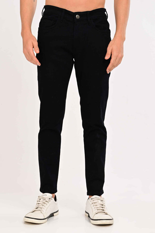 Arden Ankle-Fit Jeans — Jet Black — alternate view