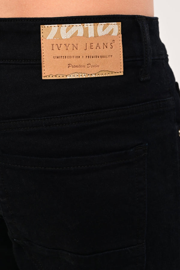 Arden Ankle-Fit Jeans — Jet Black (image 6)