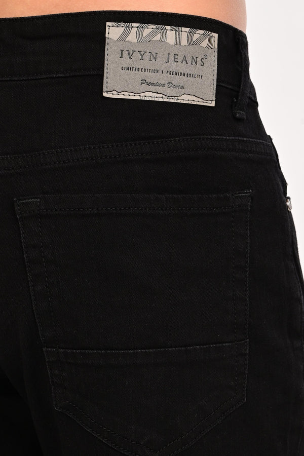 Camden Straight-Fit Jeans — Jet Black (image 6)