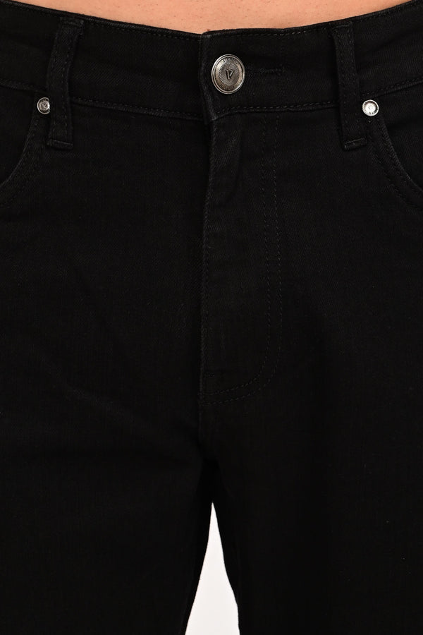 Camden Straight-Fit Jeans — Jet Black (image 4)
