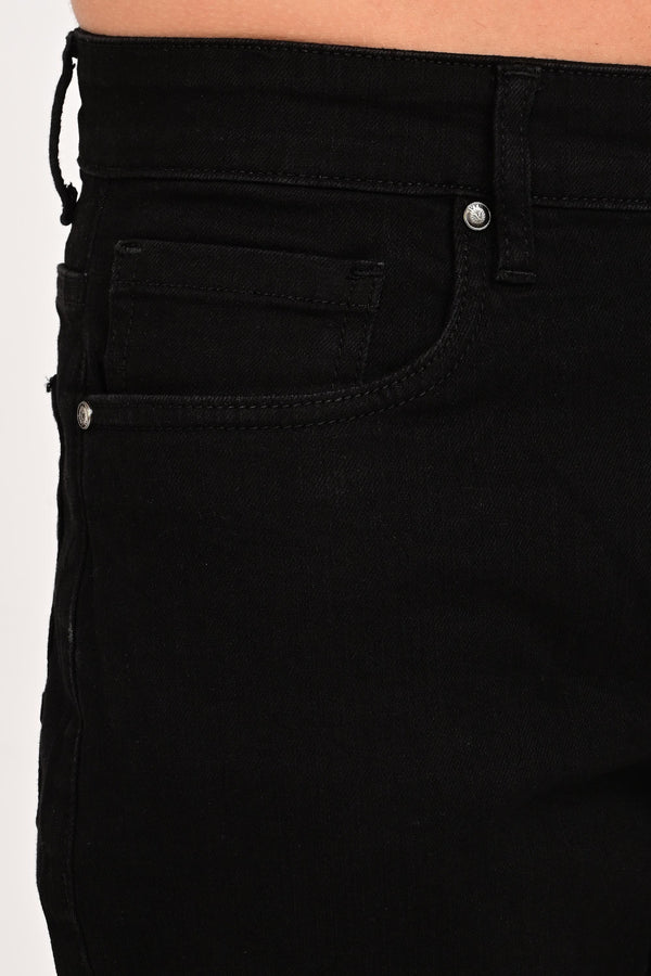 Camden Straight-Fit Jeans — Jet Black (image 5)