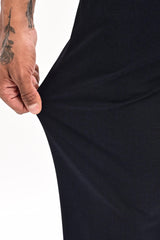 Arden Micro-Texture Formal Trousers — Midnight Navy - IVYN
