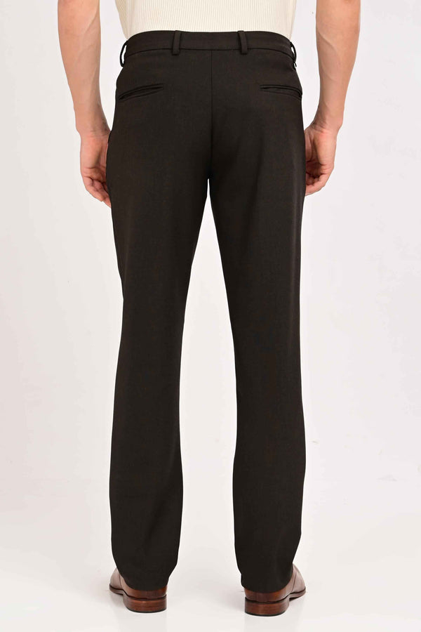 Regent Tailored Trousers — Espresso Melange (image 2)