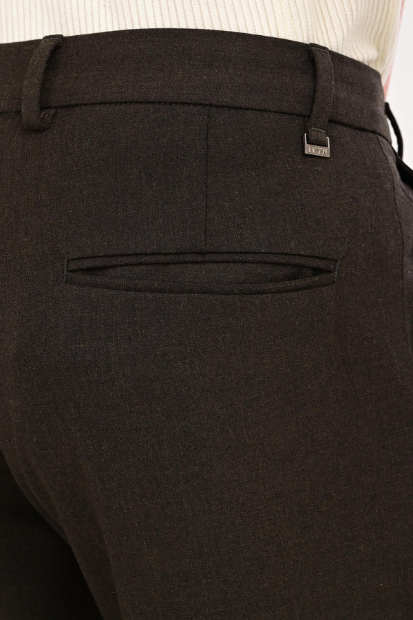 Regent Tailored Trousers — Espresso Melange (image 6)
