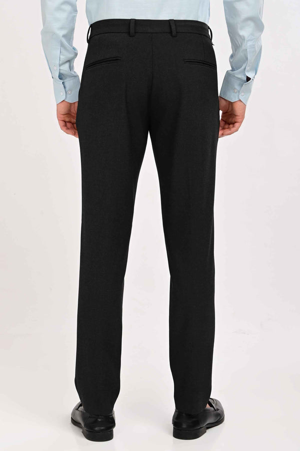 Regent Tailored Trousers — Graphite Melange (image 2)