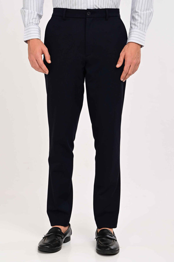 Regent Tailored Trousers — Midnight Navy — alternate view