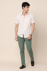 AirFlex Green Cotton Pants - IVYN