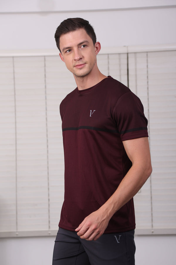 Ivyn Maroon Tshirt (image 1)