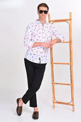 Oliver Multicolor Printed Shirt - IVYN