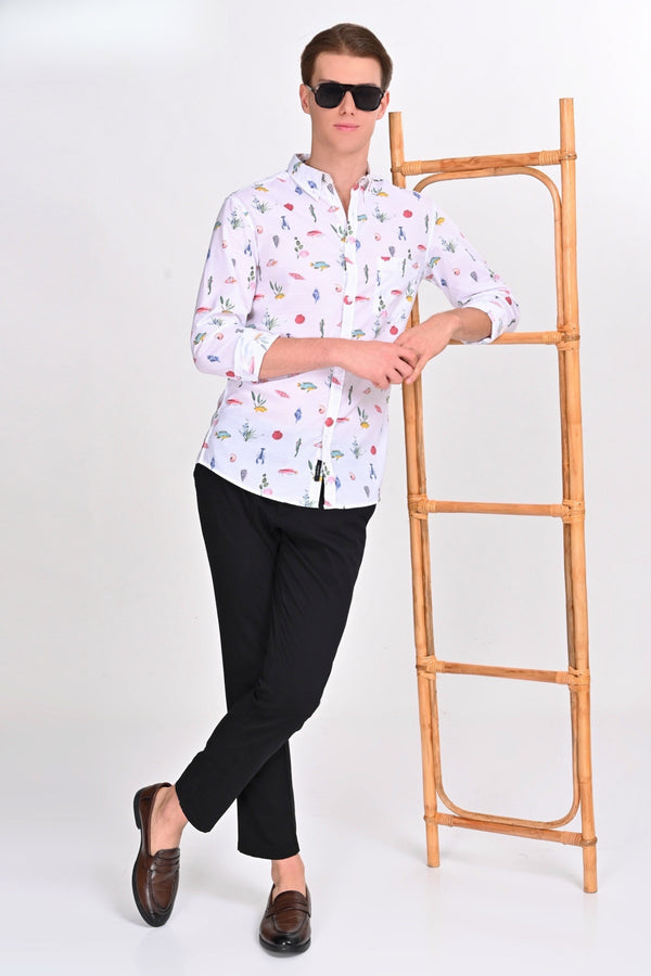 Oliver Multicolor Printed Shirt (image 1)