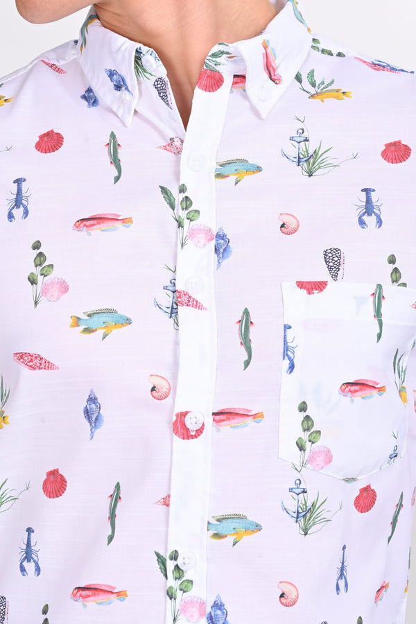 Oliver Multicolor Printed Shirt — alternate view