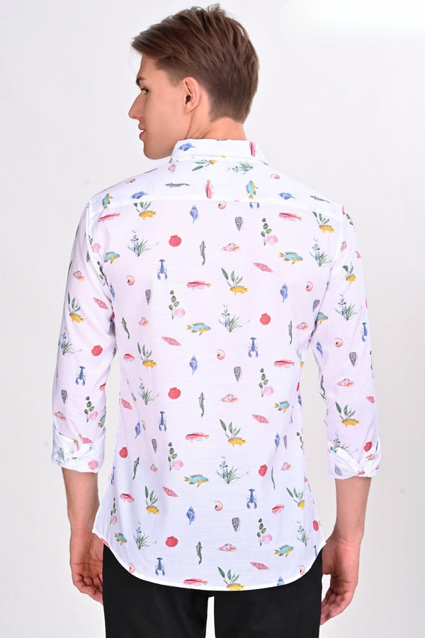 Oliver Multicolor Printed Shirt (image 6)