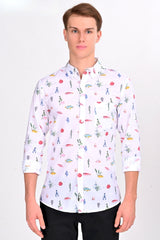 Oliver Multicolor Printed Shirt