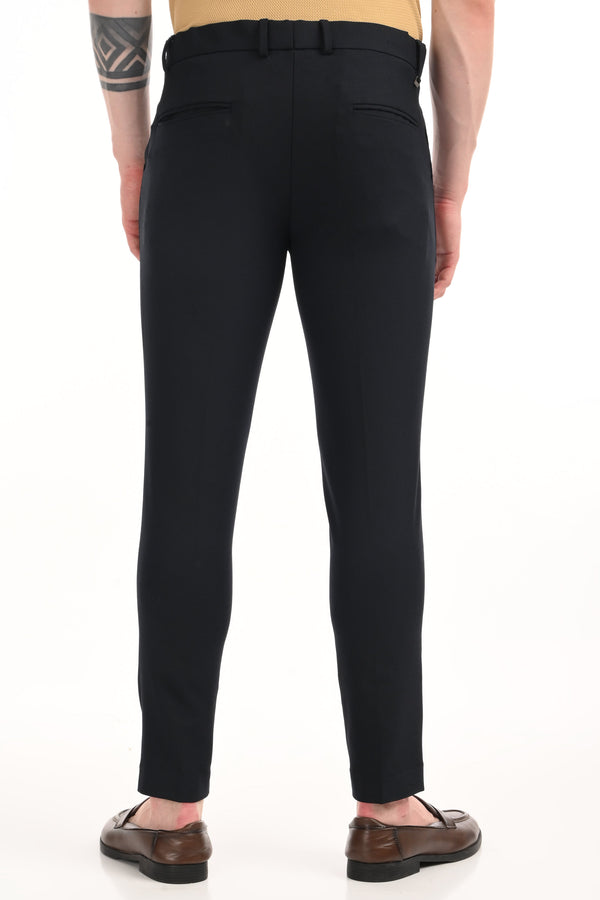 Omniwear Automatic Series – Ankle Fit 4-Way Stretch Trousers - Navy Blue (image 6)