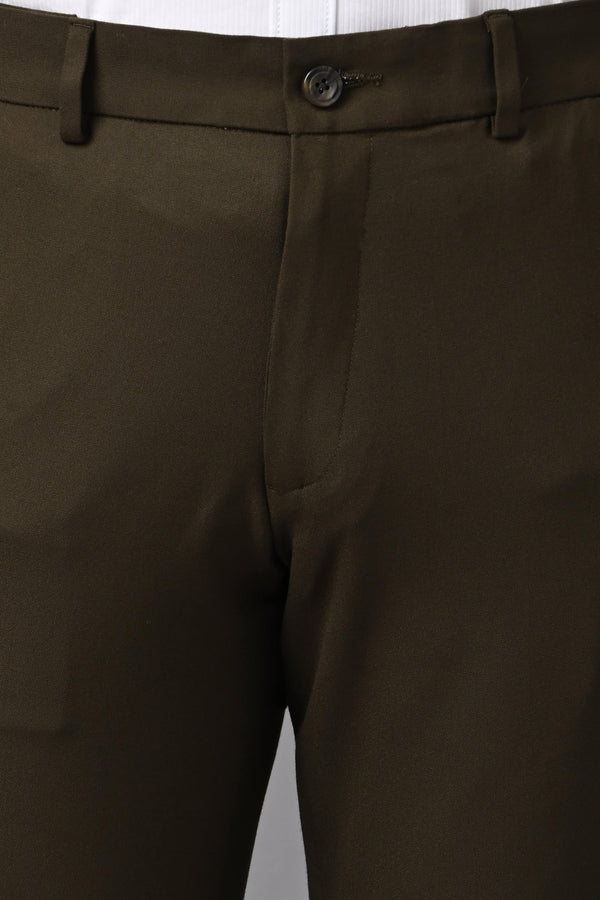 Omniwear-Straight Fit 4-Way Stretch - Olive Brown (image 4)