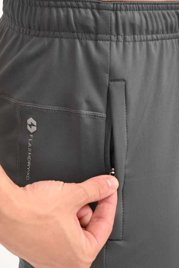 Active Stretch Track Pants - Grey (image 5)