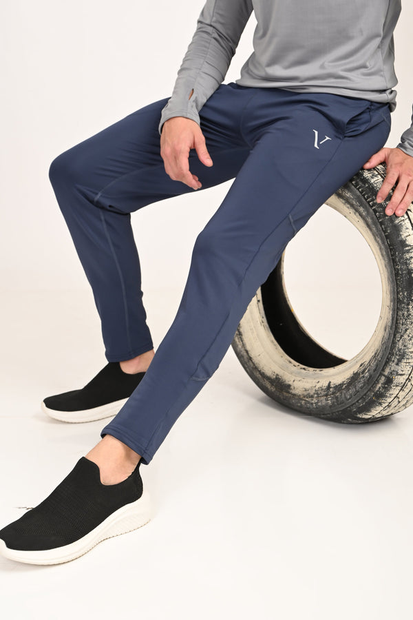 Active Stretch Track Pants - Blue (image 4)