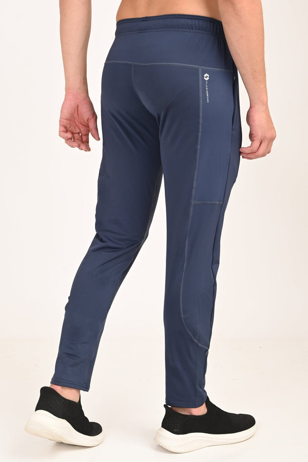 Active Stretch Track Pants - Blue (image 5)