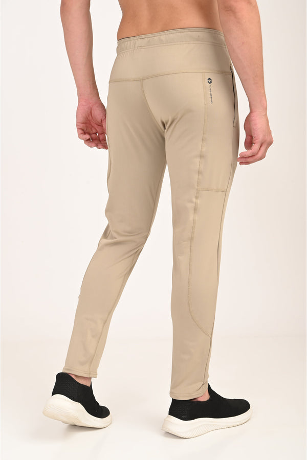 Active Stretch Track Pants - Beige (image 5)