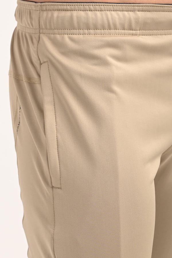 Active Stretch Track Pants - Beige (image 6)