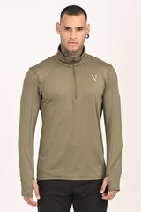 IVYN Performance Training T-Shirt in Olive Green