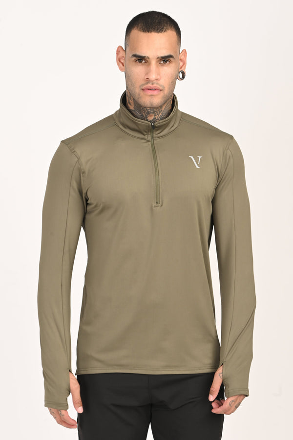 Performance Training T-Shirt - Olive Green (image 6)