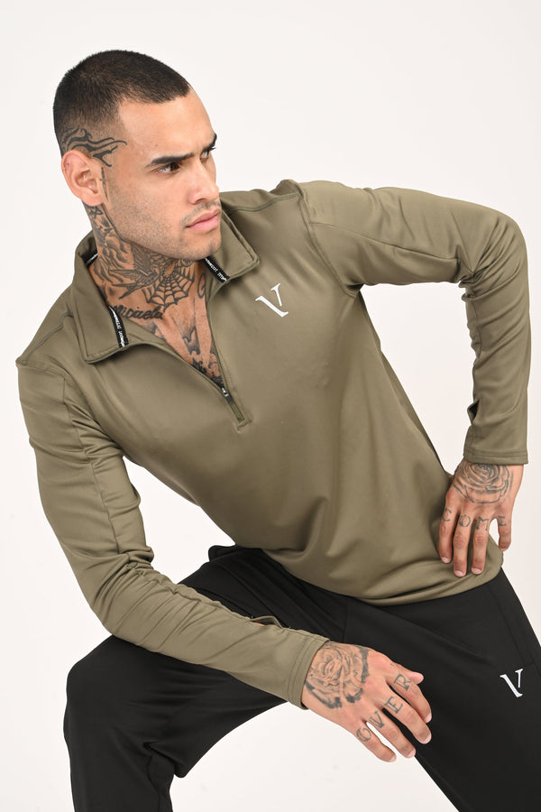 Performance Training T-Shirt - Olive Green (image 4)